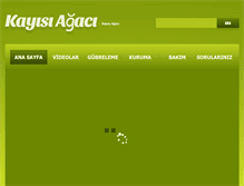 Tablet Screenshot of kayisiagaci.org